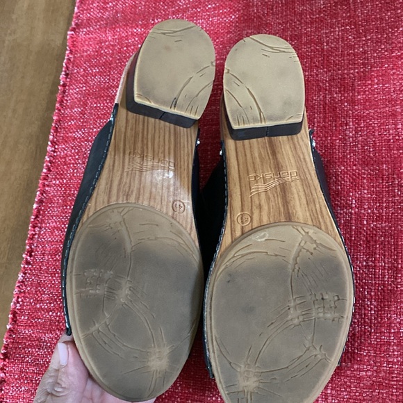 Dansko Maci stacked heel slides - Picture 7 of 7